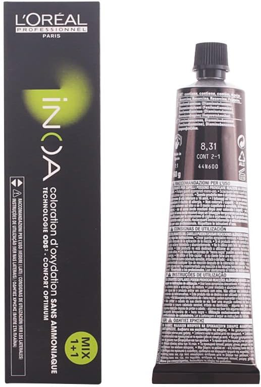 LOréal Inoa 8.31 60gr Permanent Hair Color Ammonia Free