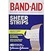 Band-Aid Brand Adhesive Bandages Sheer Strips