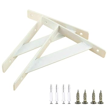 Amazon Com L Shaped Right Angle Bracket Floating Shelf Support