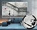 GREAT ART Wallpaper Banksy Art Balloon Girl - Mural Decoration There is Always Hope Girls Balloons Banksy Street Style Stencil (82.7 Inch x 55 Inch)