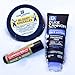 The Duke Cannon Winter Defense Kit: Bloody Knuckles Hand Repair Balm, 5 oz + Cannon Balm Lip Protectant + Standard Issue Face Lotion