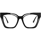 Zeelool Vintage Cat Eye Glasses Frame for Women with Non-prescription Clear Lens Domena ZJGA814740