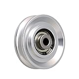 CNBTR 10x73x19.5mm U-Type Pulley Rail Ball Bearings