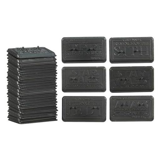 Star Wars 3 3/4-Inch Action Figure Base Pack Stands (Set of 40 Stands)