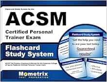 Flashcard Study System For The Acsm Certified Personal