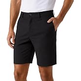 32 Degrees Men's Shorts, Regular Fit, Elastic Waist, Back Zip Pockets