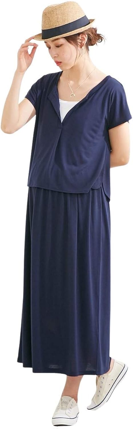 Amazon Co Jp Nissen ニッセン ワンピース チュニック きれいめ カジュアル 産前 産後 授乳服 スキッパー重ね着風 マタニティワンピース 服 ファッション小物 Amazon Co Jp Nissen ニッセン ワンピース チュニック きれいめ カジュアル 産前 産後 授乳服 スキッパー重ね着風 マタニティワンピース 服 ファッション小物