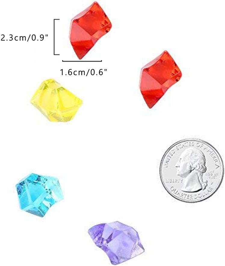 BEHAHAI 100 PCS Pirate Jewels Treasure - Image 3