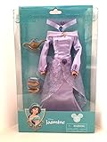 Walt Disney Parks Exclusive Aladdin Jasmine Doll Costume Set With Dress, Lamp, Shoes and Necklace