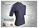 Rash Guard Compression Shirt for Men - USA Made Base Layer & Swim Shirt (Charcoal Gray, Large)
