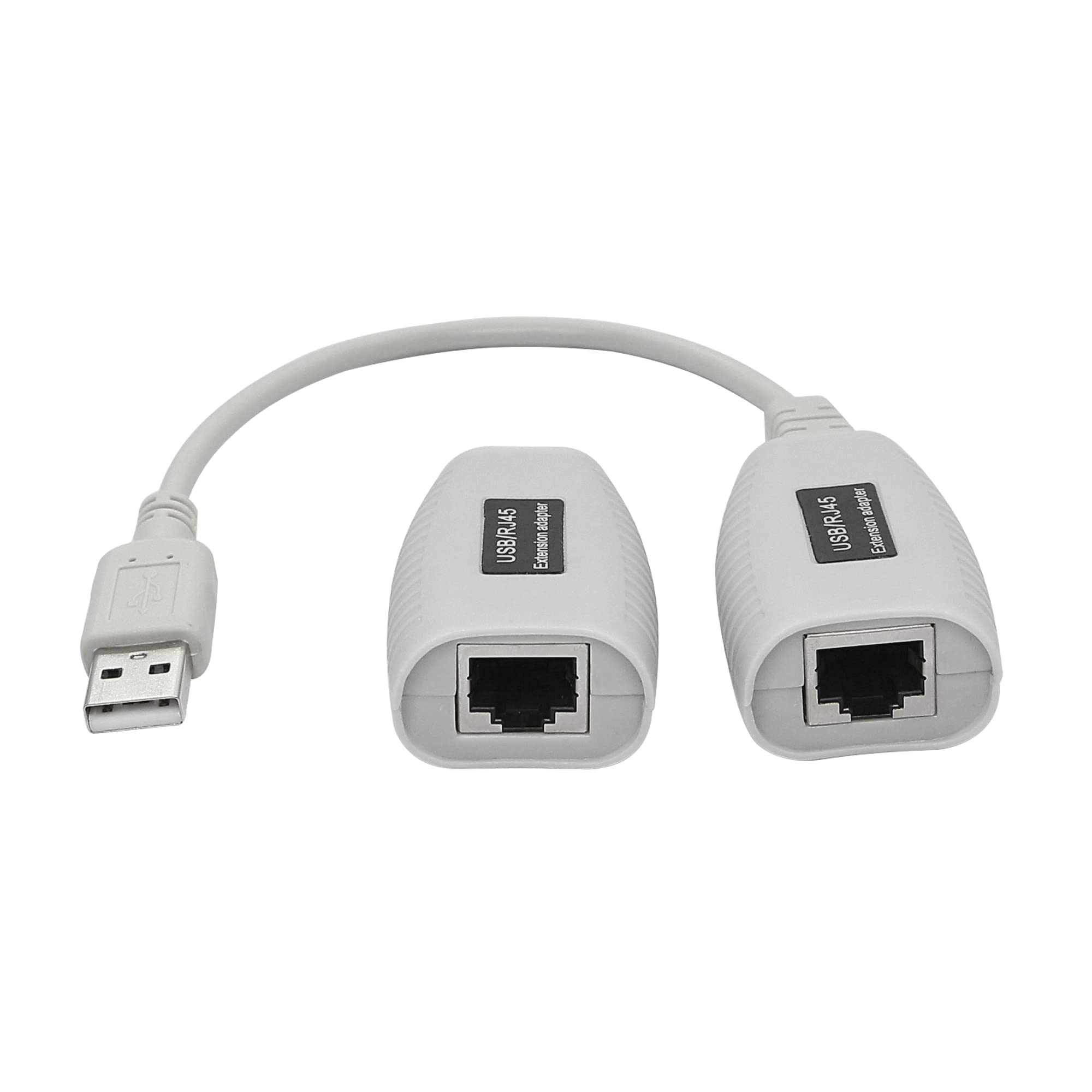 SinLoon USB Over RJ45, Cat Extension Cable - USB 2.0 to RJ45 LAN Adapter, Up to 150ft