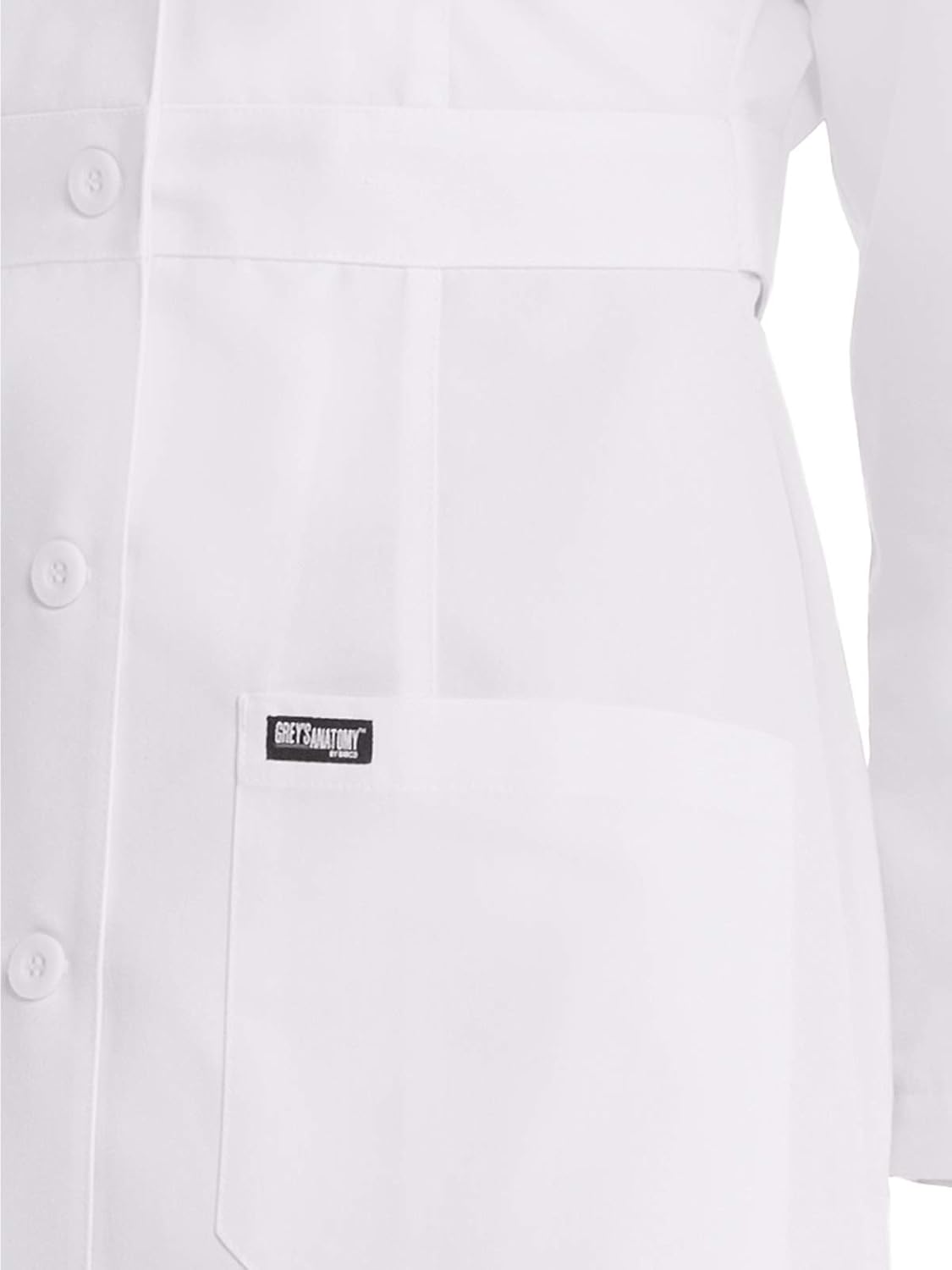 Grey's Anatomy Lab Coat for Women – Professional Full Length, Long Sleeve: Clothing