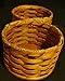 Double Peanut Amish Handmade Basket One Side Holds the Uncracked Peanuts Still in the Shell Other Side Holds Hulls Until Ready to Be Discarded in the Trash or Recycle Bin. Great Idea for Any Man Cave or Bar. Can Also Be Placed on the Coffee Table in Front of the Television. A Healthy Snack for the Family, Kids, or Guests. A Rivet Connects the Two Baskets That Allows Easy Dumping Weaved Basket Colors Will Vary Each Container Measures 6 1/2 X 4 1/4. Total 13 Inches Long