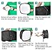 NEEWER Foldable, Portable Softbox Diffuser for 480 LED Light, Black Rim, Magnetic Rods, Includes Bag - Wide Application for Photo Studio Portrait Video Shooting