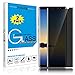 DONWELL [ 2 Pack Galaxy Note 8 Privacy Anti Spy Anti-Glare Ballistic Full Coverage Tempered Glass Screen Protector for Samsung Galaxy Note 8 6.3