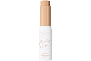 ColourPop Pretty Fresh Tinted Foundation Stick - Balm to Cream Foundation with Light to Medium Coverage - Infused with Hydrating Hyaluronic Acid, Peptides & Niacinamide - Light 7 (0.29 oz)