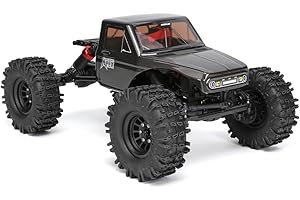 Redcat Racing Ascent-18 APEX, 1/18 Scale Brushless Electric Rock Crawler, Carbon Fiber, 4WD RC Car for Adults with 2.4GHz Radio System (Gray)