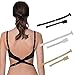 Bra Extender, Low Back Bra Converter, Coolrunner 3 Colors Elastic Sexy Adjustable Bra Strap Extender for Women