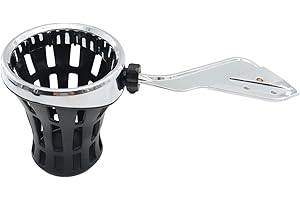 GZDLMoto Passenger Cup Holder Perch Mount Drink Holder Compatible with Indian Pursuit Elite Roadmaster Dark Horse 2014-2023 W