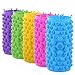 Foot Massage Mat Health Care Acupuncture Shiatsu Circulation Reflexology 2 PCS(Blue)