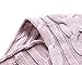 Sidefeel Women Casual V Neck Loose Fit Knit Sweater Pullover Top Medium Pink