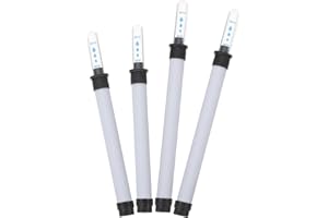 VILLCASE 4pcs Plant Water Level Indicator Set for Flowerpots, Removable Water Shortage Reminder Meter