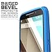 Moto X Case, SUPCASE [Unicorn Beetle Series] for All New Motorola Moto X (2nd Gen.) Phone 2014 Release, Premium Hybrid Bumper Case (Frost Clear/Blue) - Not Fit Moto X Phone (1st Gen.) 2013 Release