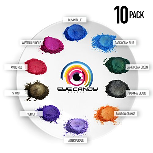 Eye Candy Pigments Blue Mica Pigment Powder Set A Mica Powder for