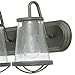 Designers Fountain Darby 3-Light Bathroom Vanity Light Fixture, Weathered Iron, 87003-WI