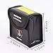 LiPo Battery Bag Case Explosion Proof Fire Resistant Safety and Storage Pouch Batteries Protector Bag for DJI Mavic Air(Black, Medium)