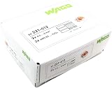 WAGO Compact Splicing Connector 6 mm2 2 conductor with levers, transparent view 2