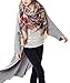 Trendy Plaid Scarfs Womens Warm Pashmina Fall Winter Soft Chunky Tartan Wrap Shawl Cozy Checked Blanket