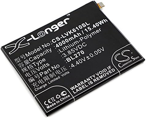 Battery Replacement for Lenovo Vibe K6 Plus Part NO BL270