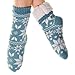 Angelina Winter-weight Thermal Fleece-lined Cozy Crew Socks