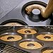 Non-Stick Donut Pan for Baking Delicious Healthy Donuts and Bagels - High-Grade Carbon Steel Doughnut Pan - 6-Cavity Donut Hole Pan Set with Non-Stick Surface by Zulay Kitchen (Pack of 2)