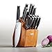 OXO Good Grips 17 Piece Knife Block Set, Metallic
