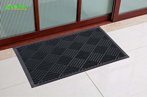 image for Mibao Outside Entrance Mat Super Durable Doormat Shoes Scraper for Fro