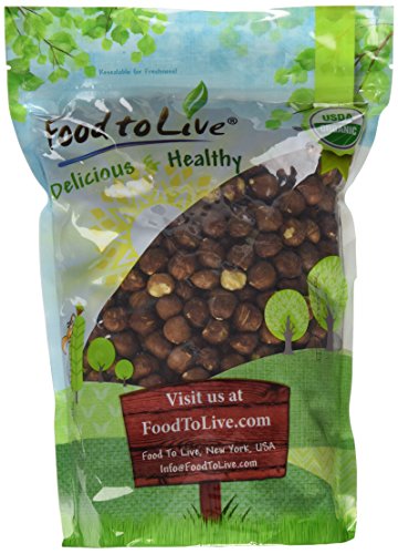 Food to live organic hazelnuts / filberts (raw, no shel…