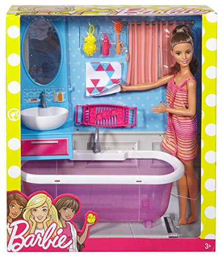 Barbie Bathroom & Doll