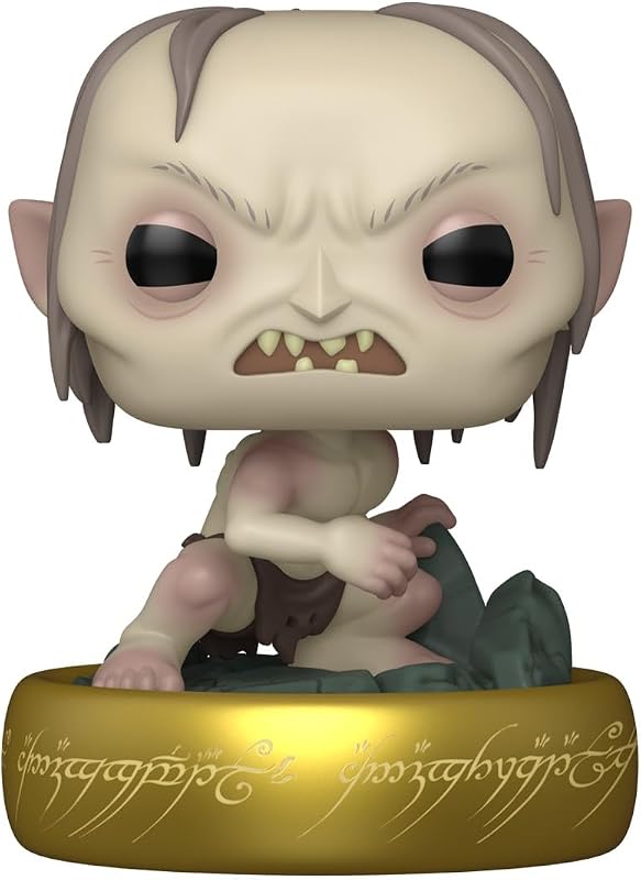 Pop! Plus: Lord of The Rings - Gollum - Glow in The Dark - Figurine en Vinyle de Collection - Idée Cadeau - Produit Officiel - Jouets pour Enfants et Adultes