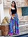 Orient Trail Women's Cold Dyed Wide Leg Palazzo Yoga Tie Dye Pants