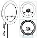 Neewer Photo Studio LED Ring Light Lighting Kit - 19-inch Outer 14-inch Inner 3200-5600K CRI 96+ Dimmable Bi-color SMD LED Ring Light with Bracket, 2-meter Light Stand for Portrait Video Shooting