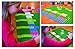 Silicone 24 Piece Flexible Connector Straps by Strictly Briks | Compatible with all Major Brands | Large Pegs for Toddlers | Ages 3+ | Soft Building Bricks | Patent Pending