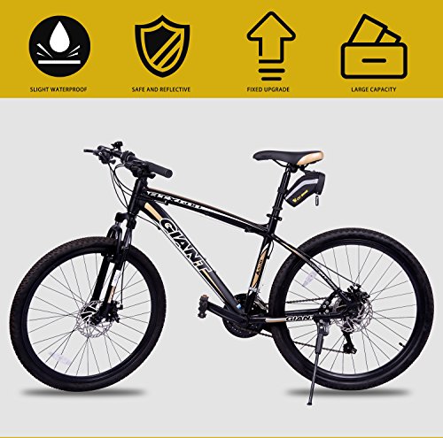 image for West Biking Wedge Saddle Bag Cycle Pack Pannier, Bike Storage Bag Moun