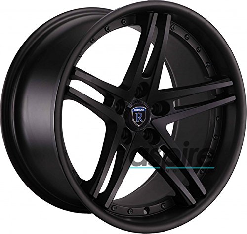 19x8.5/19x9.5 Rohana RC5 5x114.3 10/20 Matte Black Wheel fit IS GS LS Lex set(4)