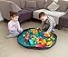 Children Play Mat and a Toy Storage Bag from Bow-Tiger - Multi Purpose Kid's Activity Mat That Folds to a Portable, Toy Organizer. Make Sure Your Child is Having Fun Without Worrying About The Mess!