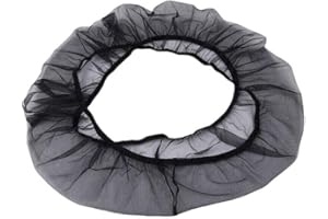 LABRICIYON 1Pc Black Small Bird Cage Cover,Small Birdcage Seed Catcher Guard Net Cover,Nylon Pet Bird Cage,Airy Gauze Birdcage Accessories Mesh Net Cover,Bird Cage Dust Cover,Bonsai Protection Cover Pet Supplies