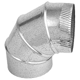 Speedi-Products SM-30A90 10 10-Inch 30-Gauge 90-Degree Round Adjustable Elbow