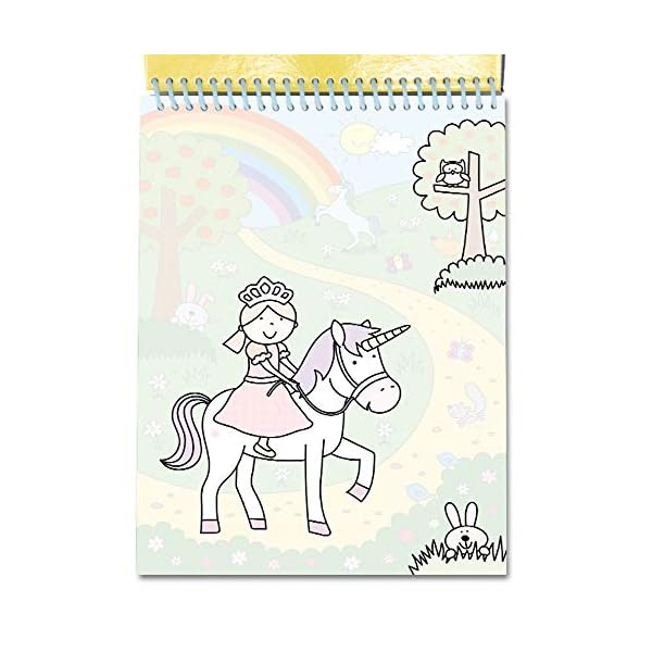 Galt Toys, Water Magic - Unicorns, Colouring Books for Children, Ages 3 Years Plus