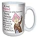 Hilarious Aunty Acid Real Friends Large Coffee Mug, 15-Ounce Cup lm43829 - Funny, Unique Friendship Gag Gifts for Best Friends - Tree-Free Greetings
